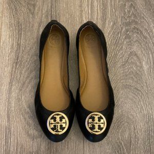 Tory Burch Benton Ballet Flat- black